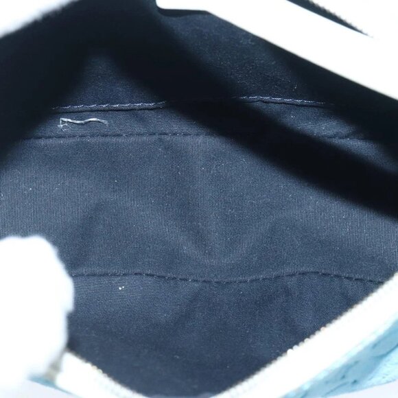 CELINE C Macadam Canvas Accessory Pouch Blue Auth yk16090V - Picture 11 of 16